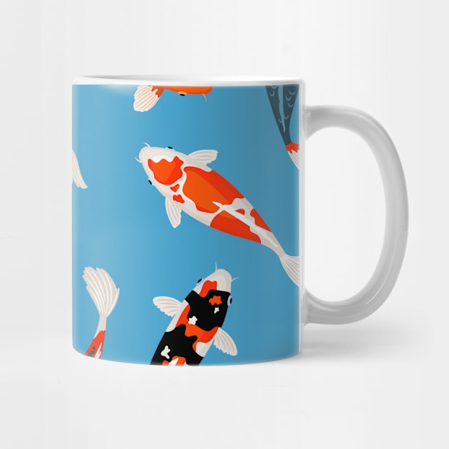 Colorful Koi Fish by machmigo